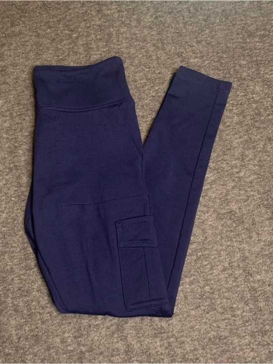 PINK Victoria's Secret Pants - Navy PINK Active Cargo Style Leggings